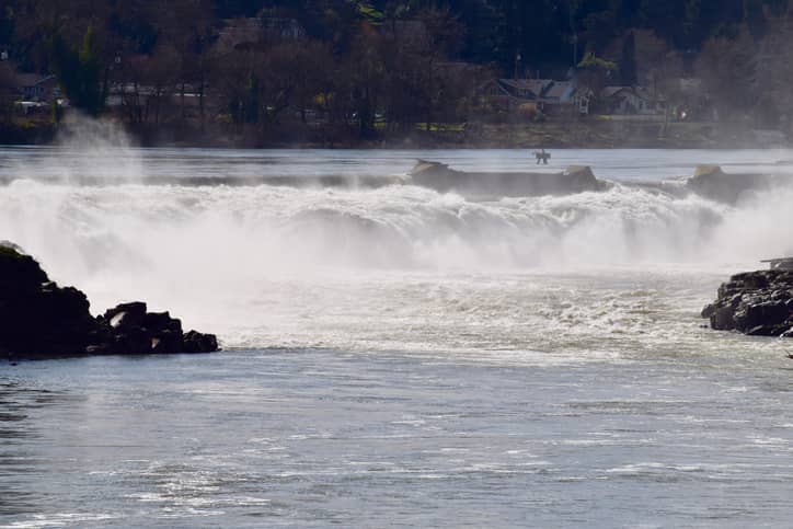 Willamette Falls at Oregon City
